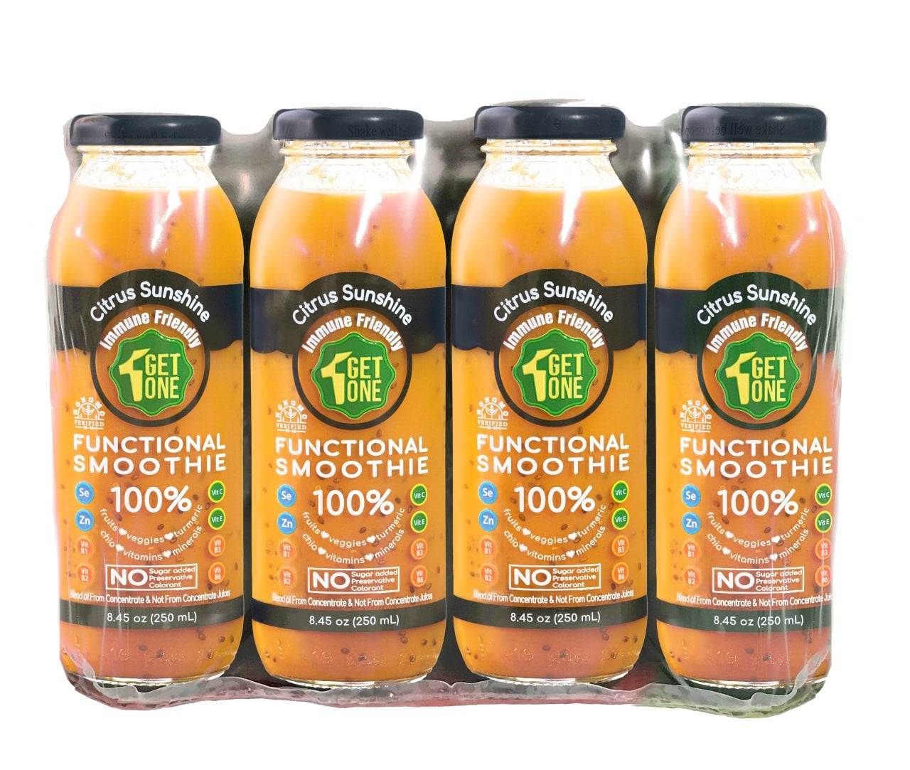 100% Narenciye Tropikal Smoothie, 12 x 250 ml