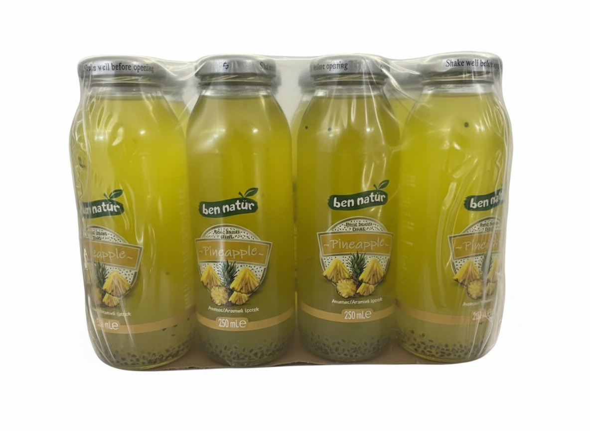 Ben Natür Ananas Aromalı İçecek 12x250ml